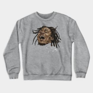 Justin Jefferson Minnesota Portrait Crewneck Sweatshirt